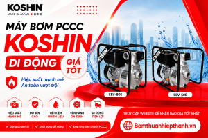 Máy Bơm PCCC Koshin Di Động giá tốt